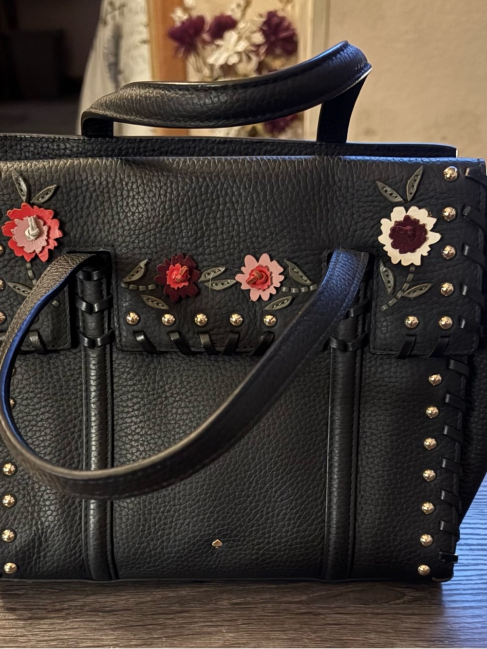 Kate Spade New York Daniels Drive Embellished Small Abigail Satchel